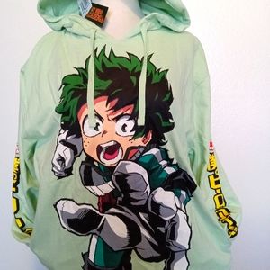 My hero Academia hoodie sweatshirt